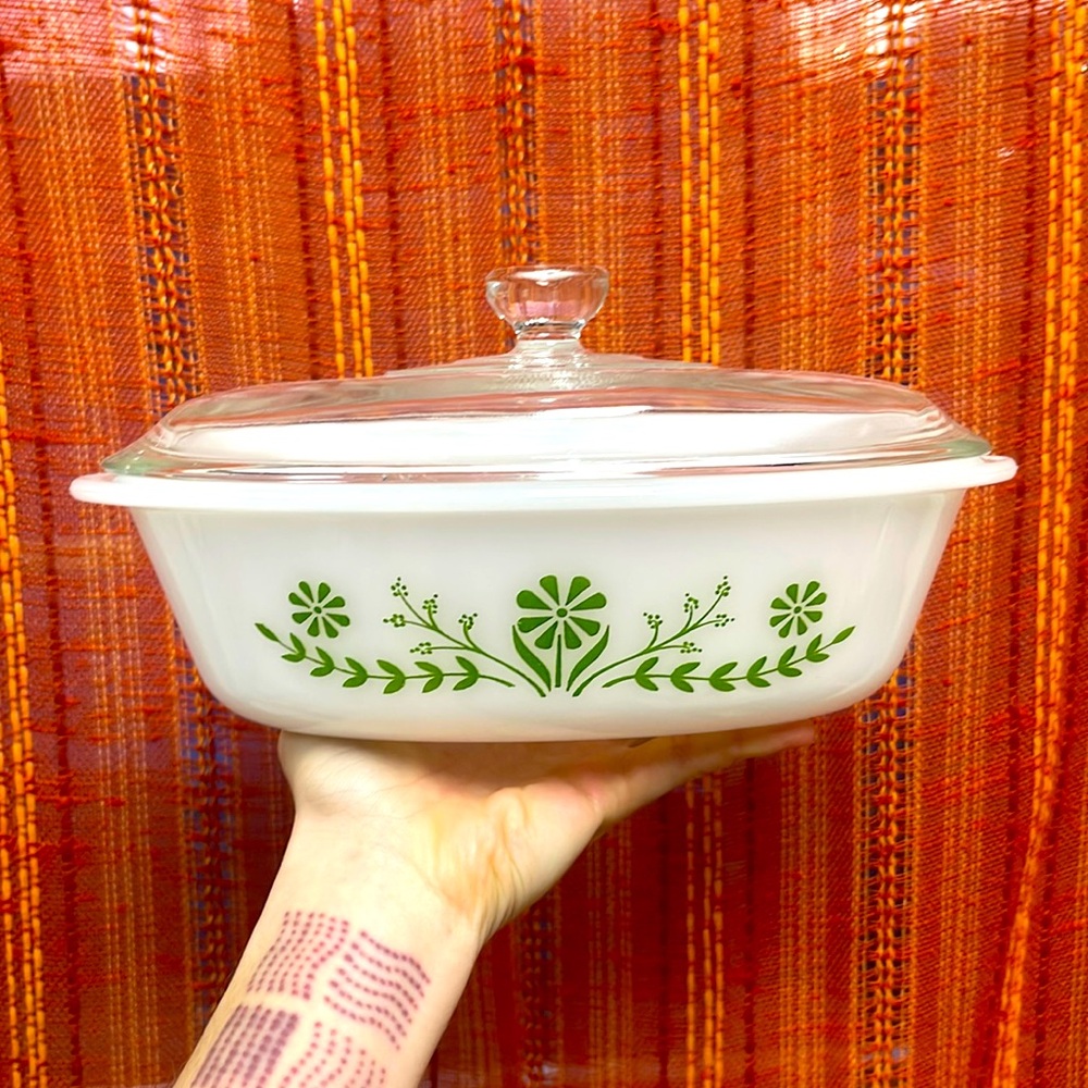 Vintage Glasbake Ovenware 1 Qt